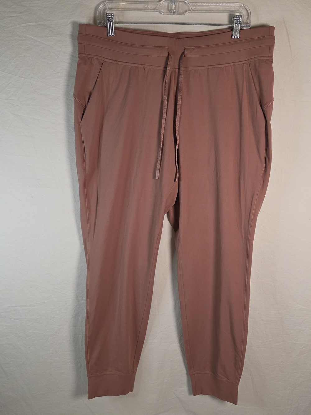 Lululemon W5CP1S Ready to Rulu Jogger 29" Desert Sun Clay Size 14 NWOT